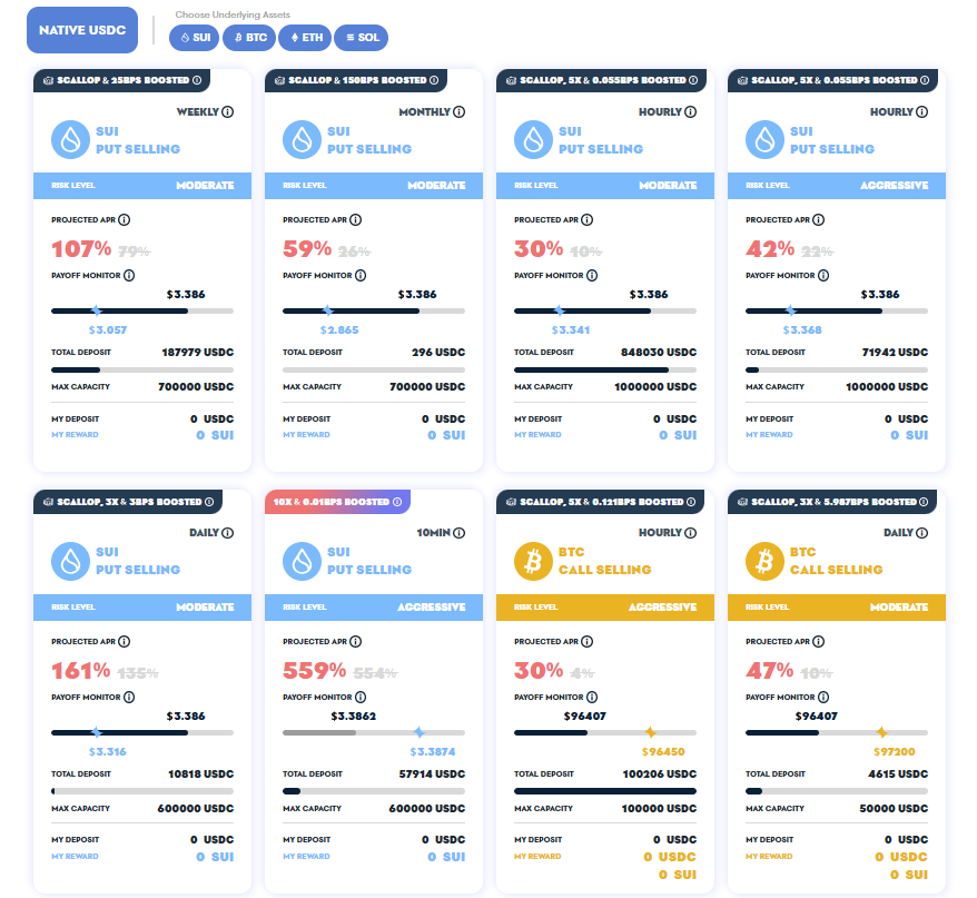 Typus Finance Sui Options Protocol